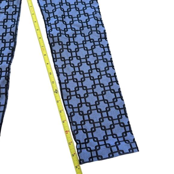 NEW NUX Fair and Square Amethyst Blue Cropped Leggings, Size LARGE - Picture 5 of 6